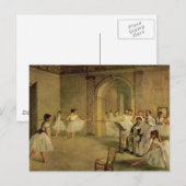 Edgar Degas-Ballerinas Postkarte (Vorne/Hinten)