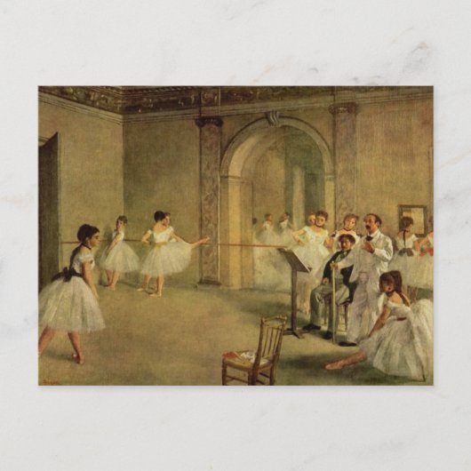 Edgar Degas-Ballerinas Postkarte (Vorderseite)