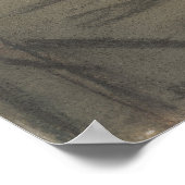 Edgar Degas Ballet Alte Kunst Poster (Ecke)