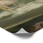 Edgar Degas – Ballet at the Paris Opera Poster (Ecke)