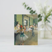 Edgar Degas - Ballet Class Postkarte (Stehend Vorderseite)
