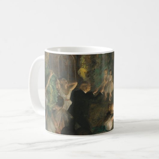 Edgar Degas Ballet Dancers Kaffeetasse (Vorderseite Links)