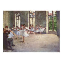 Edgar Degas - Ballet Probe Class 1873 oil