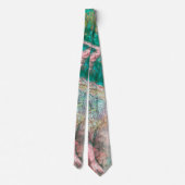 Edgar Degas Ballet Scene Impressionist Art Krawatte (Rückseite)