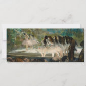 Edgar Degas - Ballett an der Pariser Oper Einladung (Vorderseite)