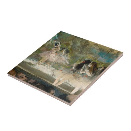 Edgar Degas - Ballett an der Pariser Oper Fliese (Seite)