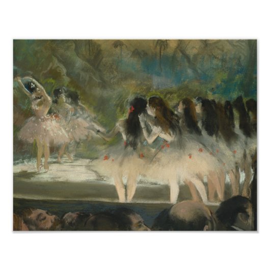 Edgar Degas - Ballett an der Pariser Oper Fotodruck (Vorne)