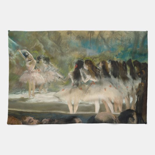 Edgar Degas - Ballett an der Pariser Oper Geschirrtuch (Horizontal)