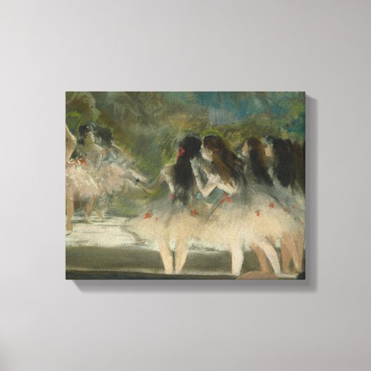 Edgar Degas - Ballett an der Pariser Oper Leinwanddruck (Vorderseite)