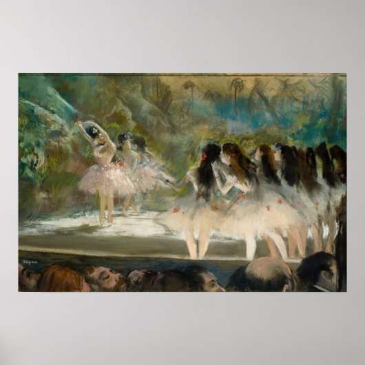 Edgar Degas - Ballett an der Pariser Oper Poster (Vorne)