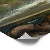 Edgar Degas - Ballett an der Pariser Oper Poster (Ecke)