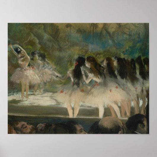 Edgar Degas - Ballett an der Pariser Oper Poster (Vorne)