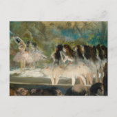 Edgar Degas - Ballett an der Pariser Oper Postkarte (Vorderseite)