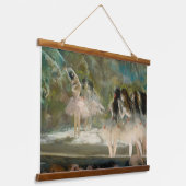Edgar Degas - Ballett an der Pariser Oper Wandteppich Mit Holzrahmen (Gewinkelt)