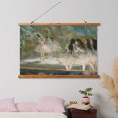Edgar Degas - Ballett an der Pariser Oper Wandteppich Mit Holzrahmen (Schlafzimmer)