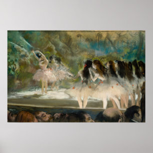 Edgar Degas - Ballett in der Pariser Oper Poster