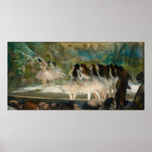 Edgar Degas - Ballett in der Pariser Oper Poster
