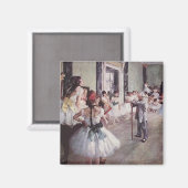 Edgar Degas Ballett-Lektion Magnet (Vorderseite/Rückseite)