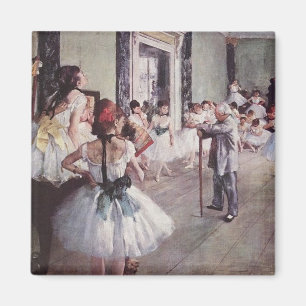 Edgar Degas-Ballett-Lektion Magnet