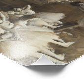 Edgar Degas - Ballett-Probe auf Bühne Fotodruck (Ecke)