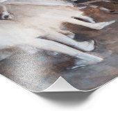 Edgar Degas - Ballett-Probe auf Bühne Fotodruck (Ecke)