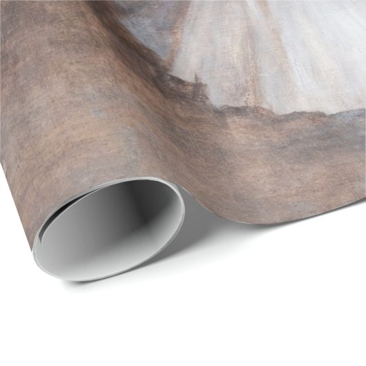 Edgar Degas - Ballett-Probe auf Bühne Geschenkpapier (Rolleneckpunkt)