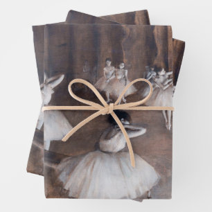 Edgar Degas - Ballett-Probe auf Bühne Geschenkpapier Set