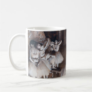 Edgar Degas - Ballett-Probe auf Bühne Kaffeetasse