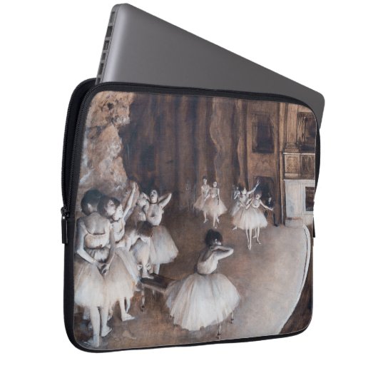Edgar Degas - Ballett-Probe auf Bühne Laptopschutzhülle (Vorne Rechts)