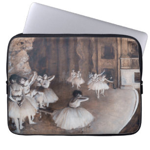 Edgar Degas - Ballett-Probe auf Bühne Laptopschutzhülle