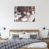 Edgar Degas - Ballett-Probe auf Bühne Leinwanddruck (Insitu (Schlafzimmer))