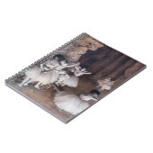 Edgar Degas - Ballett-Probe auf Bühne Notizblock (Linke Seite)