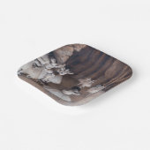 Edgar Degas - Ballett-Probe auf Bühne Pappteller (Gewinkelt)