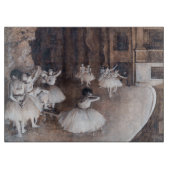 Edgar Degas - Ballett-Probe auf Bühne Schneidebrett (Vorderseite)