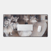 Edgar Degas - Ballett-Probe auf Bühne Schreibtischunterlage (Tastatur & Maus)