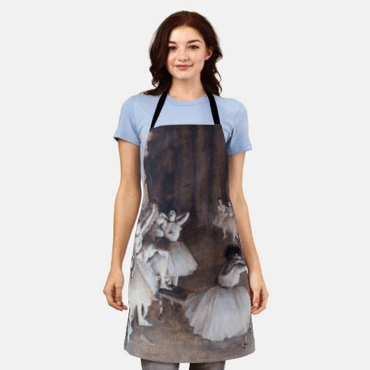 Edgar Degas - Ballett-Probe auf Bühne Schürze (Getragen)