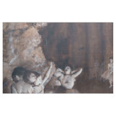 Edgar Degas - Ballett-Probe auf Bühne Stoff (Fat Quarter (45,7 x 55,9 cm))