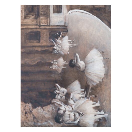 Edgar Degas - Ballett-Probe auf Bühne Tischdecke (Vorderseite)