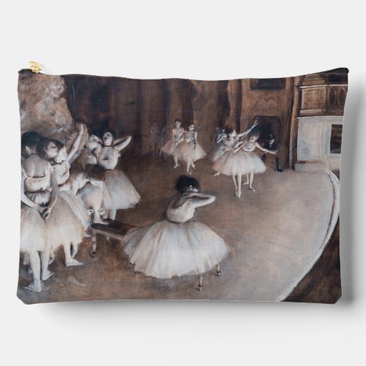 Edgar Degas - Ballett-Probe auf Bühne Zubehörtasche (Vorderseite)