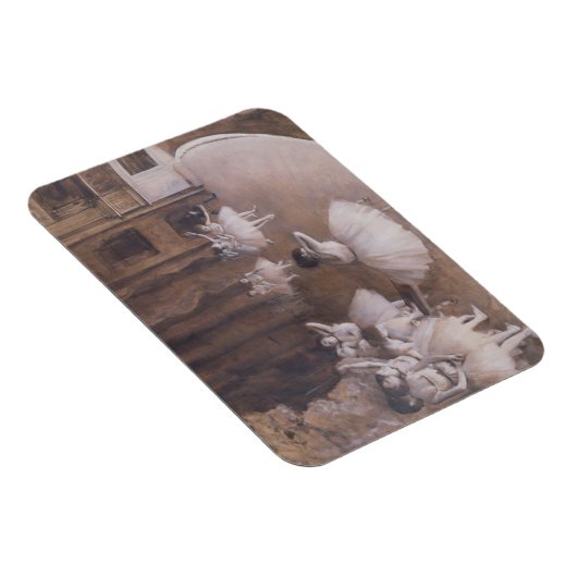 Edgar Degas | Ballett-Probe auf der Bühne, 1874 Magnet (Rechte Seite)