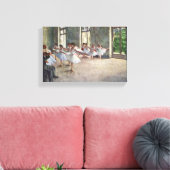Edgar Degas - Ballett-Probe Leinwanddruck (Insitu (Wohnzimmer))