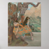 Edgar Degas Ballett Tänzer Alte Berühmte Kunstmaue Poster (Vorne)
