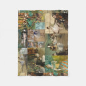 Edgar Degas Ballett Tänzer Bilder und Zeichnungen Fleecedecke (Vorderseite)