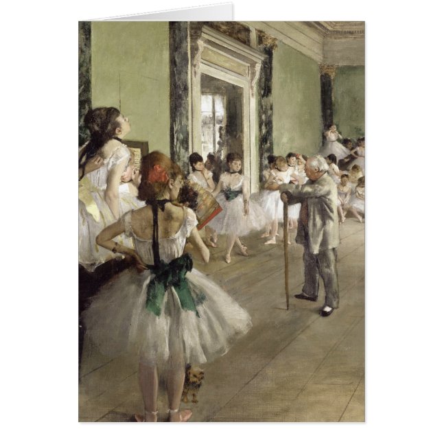 Edgar Degas| Ballettklasse (Vorne)