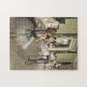 Edgar Degas| Ballettklasse Puzzle (Horizontal)