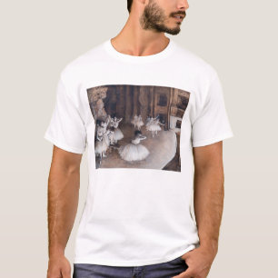 Edgar Degas - Ballettprobe auf der Bühne T-Shirt