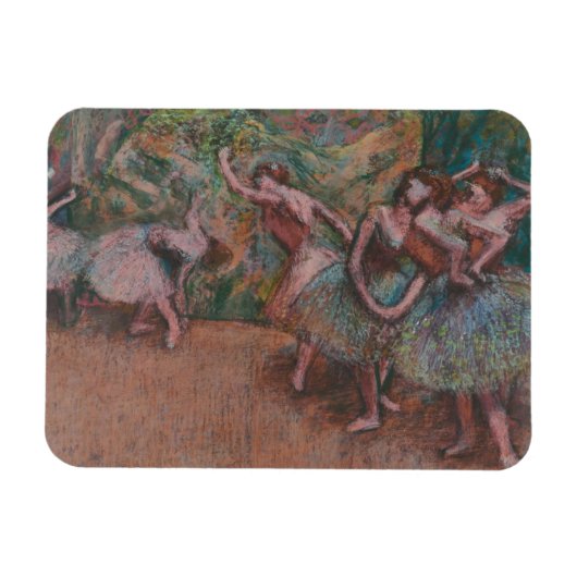 Edgar Degas | Ballettszene Magnet (Horizontal)