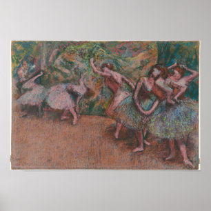 Edgar Degas Ballettszene Poster