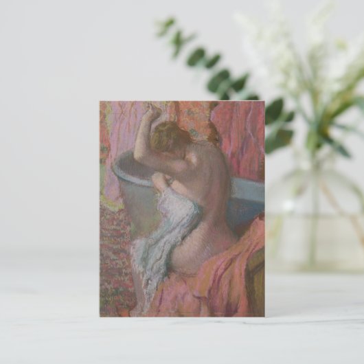 Edgar Degas | Bather Postkarte (Stehend Vorderseite)