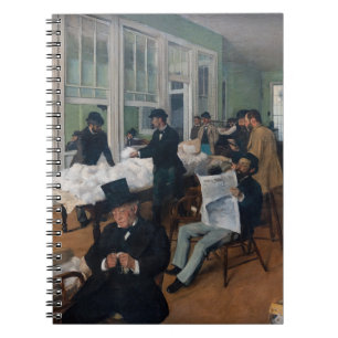 Edgar Degas - Baumwollbüro in New Orleans Notizblock